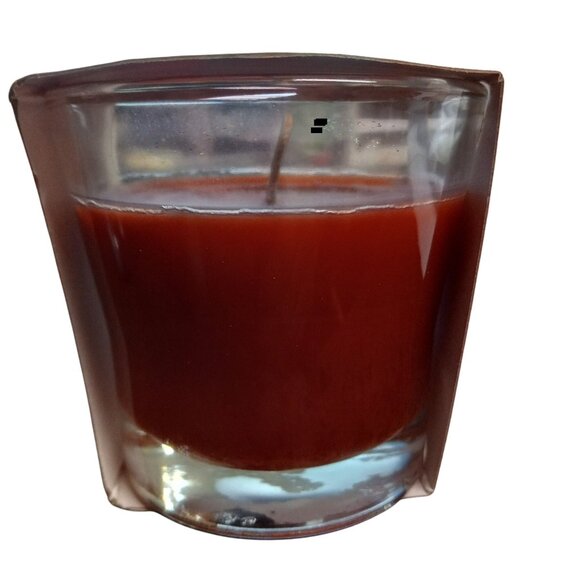 Glade Apple Cinnamon Cheer Scented 2 Candles 3.8 Oz Glass Votive Jar Holiday NEW - Picture 4 of 7